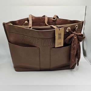 Steve Madden "BPRIYA" model Brown Tote Bag